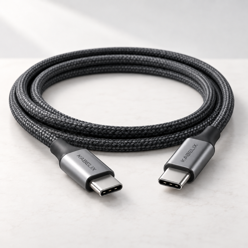 KABELIX USB-C till USB-C kablar