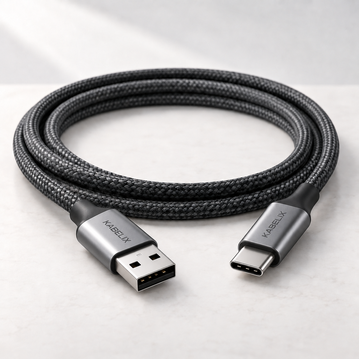 KABELIX USB-A till USB-C kablar