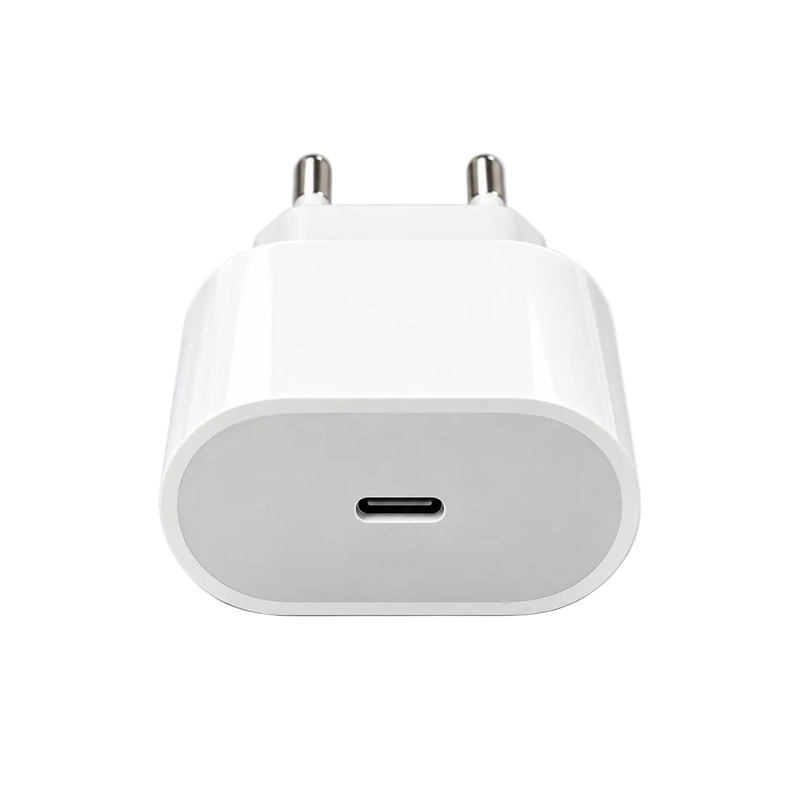 KABELIX® USB-C-snabbladdare 20W – kompakt EU-laddare